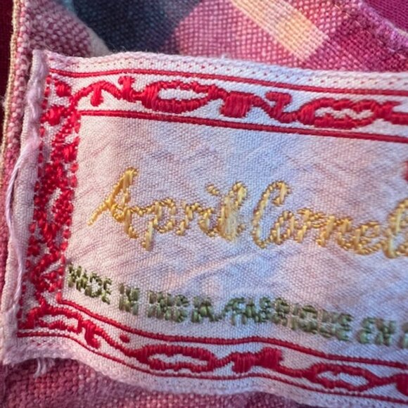 APRIL CORNELL 48 X 84 TABLECLOTH - Picture 2 of 2